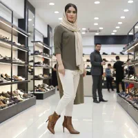 نیم بوت چرم طبیعی دست دوز زیر قیمت|کیف، کفش، کمربند|تهران, گیشا|دیوار