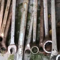 آچار رینگ و تخت سایز بزرگ و ست بوکس|ابزارآلات|رشت, سعدی (تختی)|دیوار