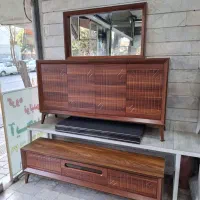 میز تی وی و کنسول با قاب آینه و جاکفشی فقط 9500
