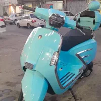 موتور وسپا همتازRs150مانیتور دار|موتورسیکلت|تبریز, |دیوار