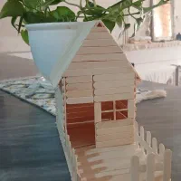 کلبه دست ساز|مجسمه، تندیس، ماکت|کاشان, کارگر|دیوار