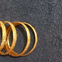 النگو طلا نیم پهن کاملا تراش خرده بدون نگین نو نو|جواهرات|تهران, والفجر (افسریه)|دیوار