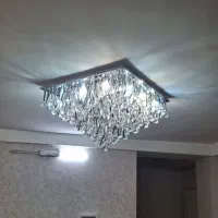 لوستر سقفی تمام کریستال