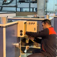 هیتر گلخانهای دودکشدار فندار گازی گازوئیلی|بخاری، هیتر، شومینه|کرج, شهرک صنعتی بهارستان|دیوار