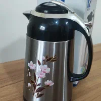فلاسک بدنه استیل شیشه ژاپنی کاملا نو