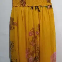 پیراهن ساحلی درحدنو.نخی وتترون کشی