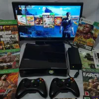 ایکس باکس xbox 360 اسلیم جیتک و کپیخور|کنسول، بازی ویدئویی و آنلاین|یاسوج, |دیوار