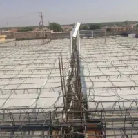 اجرای تیرچه بلوک استخر و ستون های سنتی  صنعتی