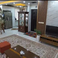 80متر/2خواب/بازسازی کامل/تک واحدی/سالن پرده خور