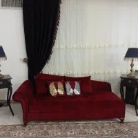 دو عدد آباژور برنز .به همراه دو عدد میز|چراغ خواب و آباژور|ملایر, |دیوار