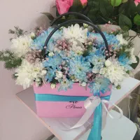 باکس گل طبیعی داوودی