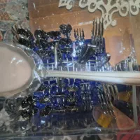 ست قاشق وچنگال وچاقو اک بندزیرقیمت|ظروف سرو و پذیرایی|شاهینشهر, طالقانی|دیوار