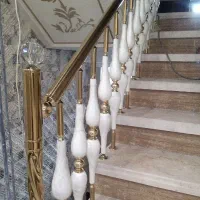 نرده پایه اشکی با رویه استیل کد ۳.۴