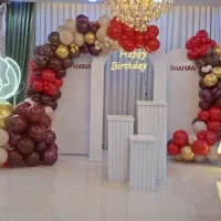 بادکنک آرایی میز کیک هپی استند ۴۹۰ باکلیپ رایگان