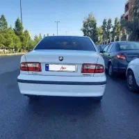 سمند ef7 مدل ۹۶ سفید بدون هیچ لکه رنگ