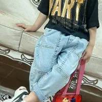 ست جین درجه یک و شلوار جین اسپرت