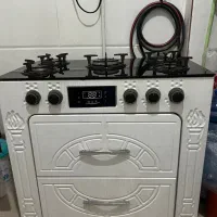 اجاق گاز طرح فر کاملا سالم