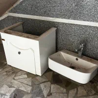 روشویی کابینتی با شیرآلات