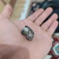 انگشتر نقره با مهره خاص|کلکسیون اشیاء عتیقه|بهبهان, |دیوار