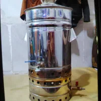 سماور استیل گازی در حد نو