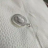 پلاک نقره ی سکه ی قدیمی دست ساز