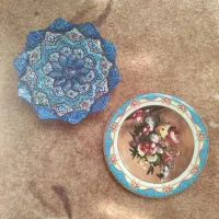 بشقاب دیوارکوب میناکاری|صنایع دستی و سایر لوازم تزئینی|تهران, فلاح|دیوار