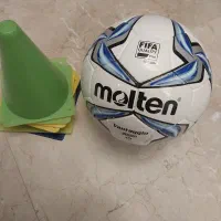 توپ مولتن فوتبال و ۶ عدد مانع تمرین