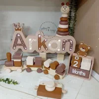 لوازم چوبی اتاق کودک و سیسمونی