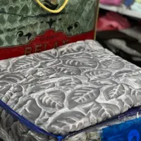 پتو دونفره تک رنگ پرطرفدار