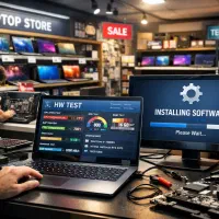 لپتاپهای استوک بدون تعمیروتست شده کف قیمتDELL 5420