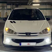 206 سفید مدل 88