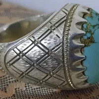 انگشتر نقره فیروزه نیشاپور|جواهرات|سنندج, |دیوار