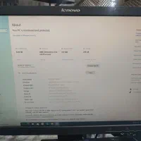 مانیتور لنووا و کیس HP|رایانه رومیزی|کرمان, |دیوار