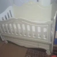 تخت خواب سالم تمیز تشک خوشخواب فنری درحدنو|اسباب و اثاث بچه|نسیم‌شهر, |دیوار