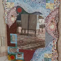 تابلوی هنری آیینه و کاشی کاری
