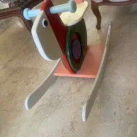 راکر اسباب بازی چوبی