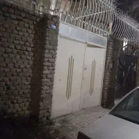 درب حیاطی آهنی دو لنگه دست دوم