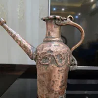 افتابه مسی قدمت قجری|کلکسیون اشیاء عتیقه|یزد, |دیوار