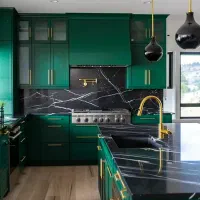 طراحی و اجرای انواع کابینت های ممبران و MDF