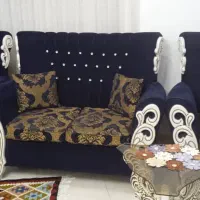 مبل ۷ نفره و جلو مبلی و عسلی|مبلمان خانگی و میز عسلی|سنندج, |دیوار