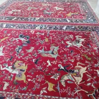 فرش زمینه شکارگاه