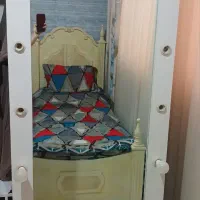 اینه چراغ دار MDF سالم و تمیز