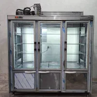 یخچال ایستاده تمام استیل ۲متری کبابی(قصابی)و سوپری|فروشگاه و مغازه|آفتاب, |دیوار