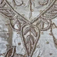 روتختی دست دوز سِرمه روی ساتن،اصل هند|سرویس روتختی|تهران, سعادت‌آباد|دیوار