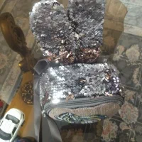 کیف پولکی ...کوله پشتی اسب شاخ دار|کیف، کفش، کمربند|چهاردانگه (تهران), |دیوار