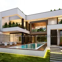 ساخت باغ ویلا استخر