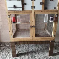 قفس پرنده بسیار سالم وبزرگ در حد نو