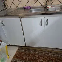 سه متر  و نیم کابینت فلزی سالم و هود|مصالح و تجهیزات ساختمان|مشهد, ایثارگران|دیوار