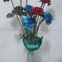 گلدان سالم با ۱۰ شاخه گل