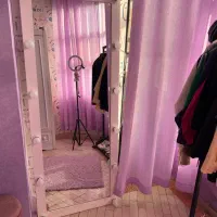 آینه چراغ دار
